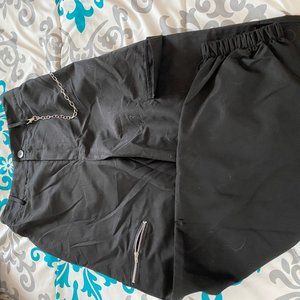 women's jogger pant with chain